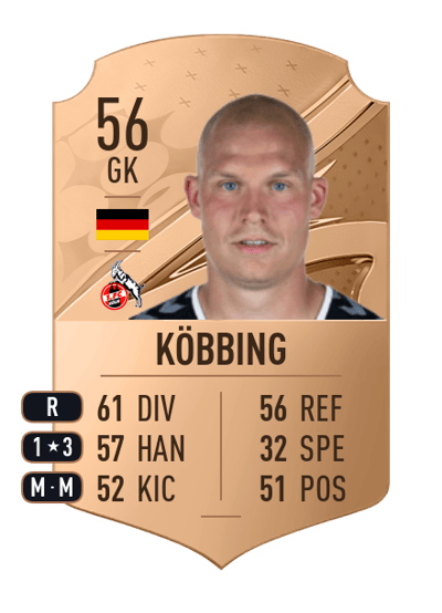 Matthias Köbbing Rare 56 OVR