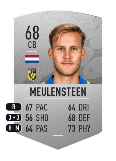 Melle Meulensteen Common 68 OVR