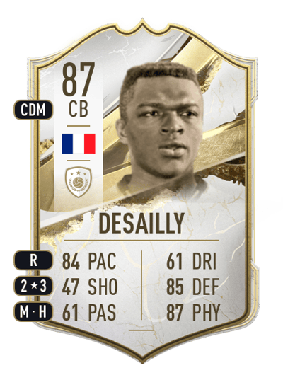 Marcel Desailly Icon 87 OVR