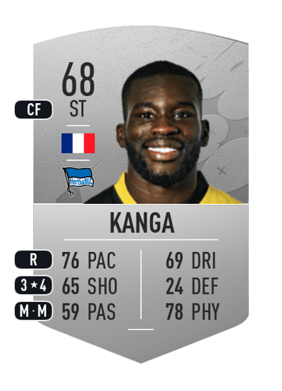 Wilfried Kanga Common 68 OVR