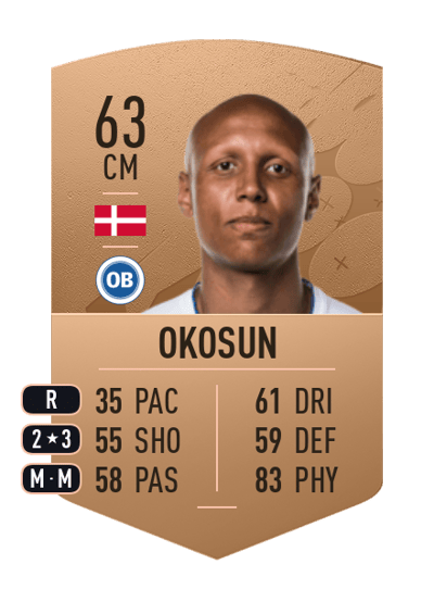 Ayo Simon Okosun Common 63 OVR