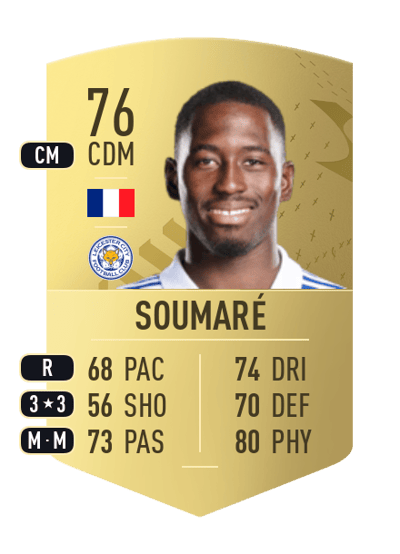 Boubakary Soumaré Common 76 OVR