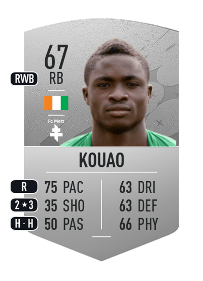 Koffi Kouao Common 67 OVR