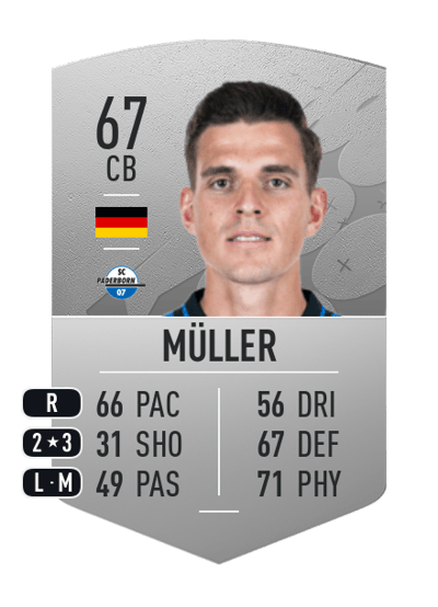 Tobias Müller Common 67 OVR