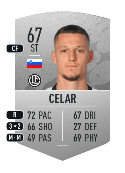 Žan Celar Common 67 OVR