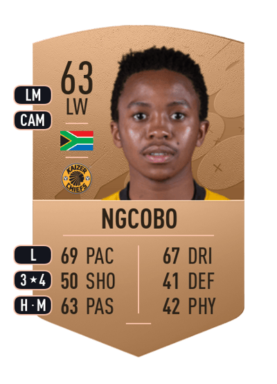 Nkosingiphile Ngcobo Common 63 OVR
