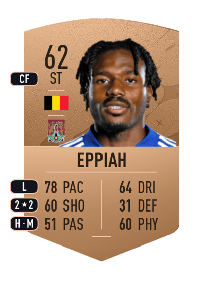 Josh Eppiah Common 62 OVR