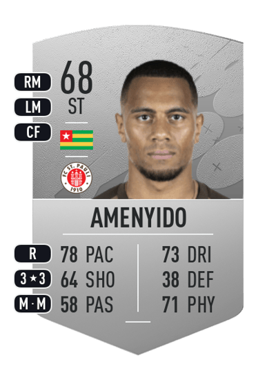 Etienne Amenyido Common 68 OVR