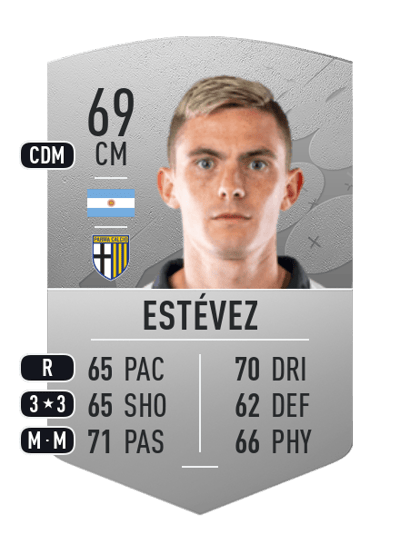 Nahuel Estévez Common 69 OVR