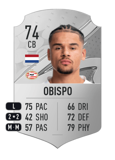 Armando Obispo Rare 74 OVR