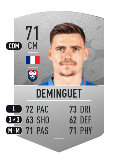 Jessy Deminguet Common 71 OVR