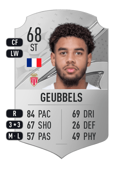 Willem Geubbels Rare 68 OVR