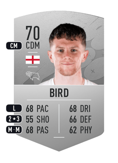 Max Bird Common 70 OVR