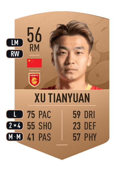 Xu Tianyuan Common 56 OVR