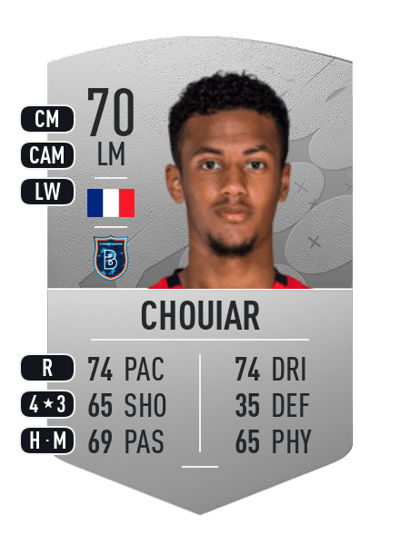 Mounir Chouiar Common 70 OVR