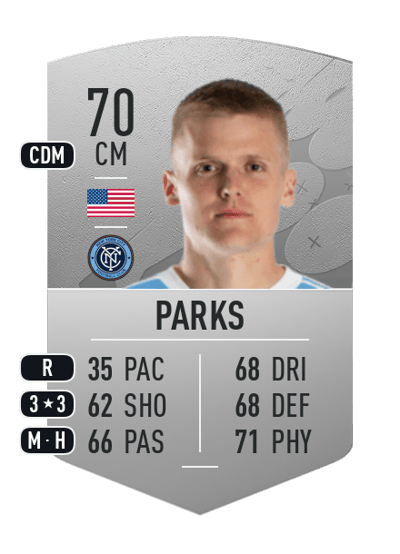 Keaton Parks Common 70 OVR