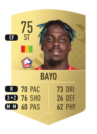 Mohamed Bayo Common 75 OVR