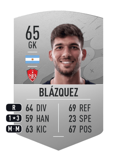 Joaquín Blázquez Common 65 OVR