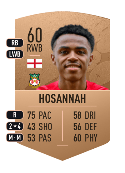 Bryce Hosannah Common 60 OVR