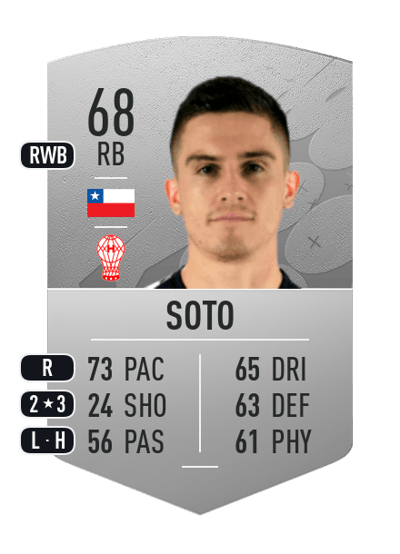 Guillermo Soto Common 68 OVR