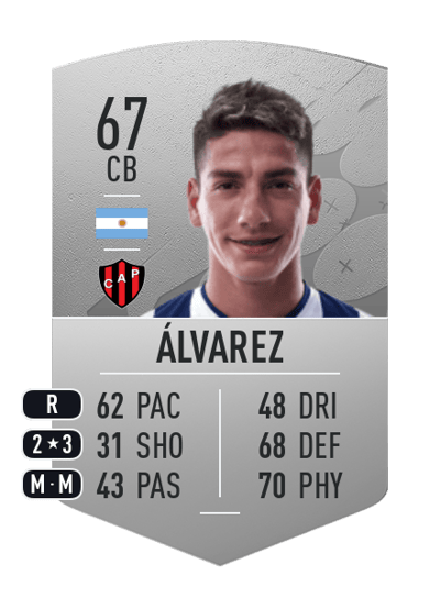 Francisco Álvarez Common 67 OVR