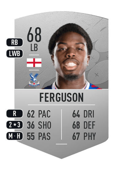 Nathan Ferguson Common 68 OVR