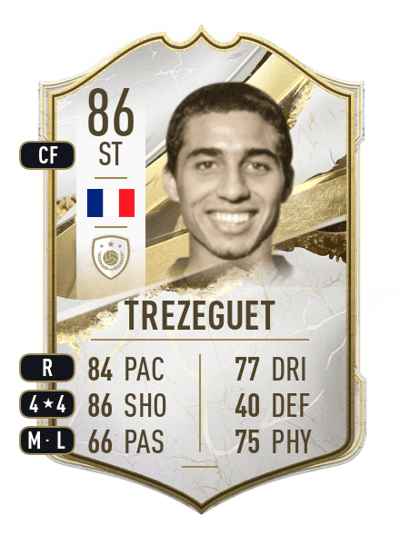 David Trezeguet Icon 86 OVR