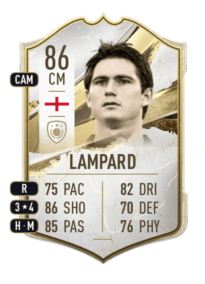 Frank Lampard Icon 86 OVR