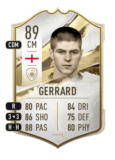 Steven Gerrard Icon 89 OVR
