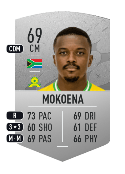 Teboho Mokoena Common 69 OVR