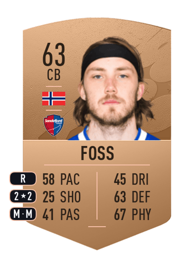 Sander Moen Foss Common 63 OVR