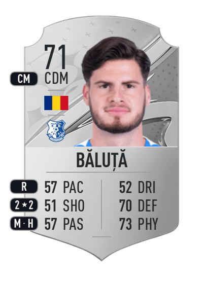 Tudor Băluță Rare 71 OVR