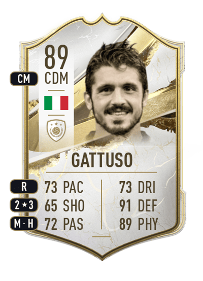 Gennaro Gattuso Icon 89 OVR