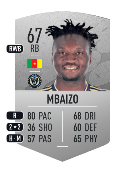 Olivier Mbaizo Common 67 OVR