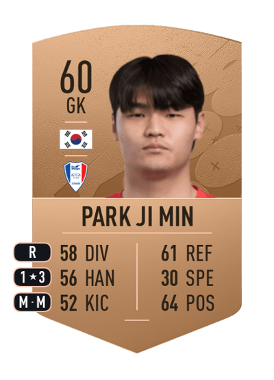 Park Ji Min Common 60 OVR