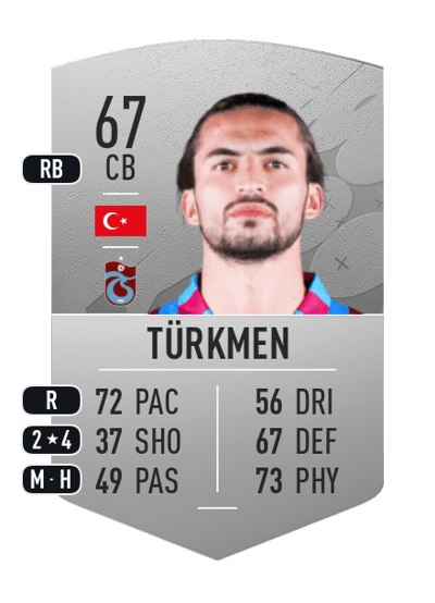 Hüseyin Türkmen Common 67 OVR
