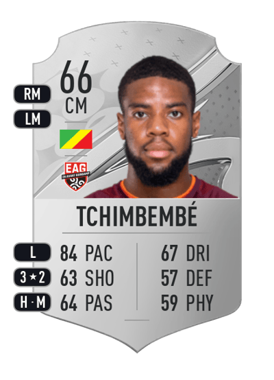 Warren Tchimbembé Rare 66 OVR