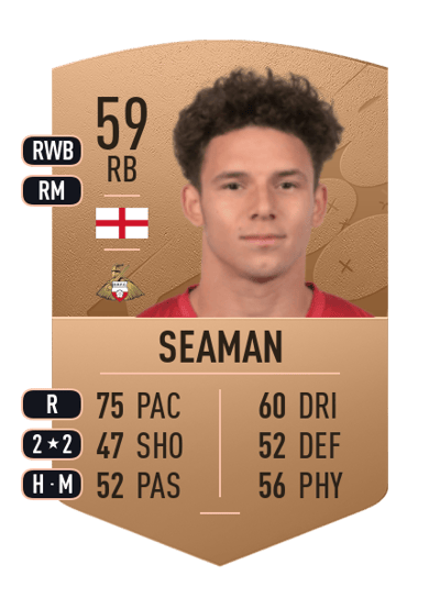 Charlie Seaman Common 59 OVR
