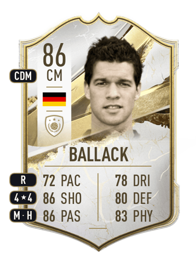 Michael Ballack Icon 86 OVR