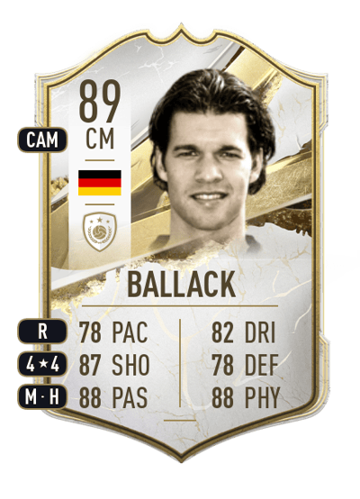 Michael Ballack Icon 89 OVR