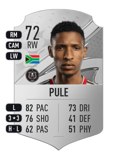 Vincent Pule Rare 72 OVR