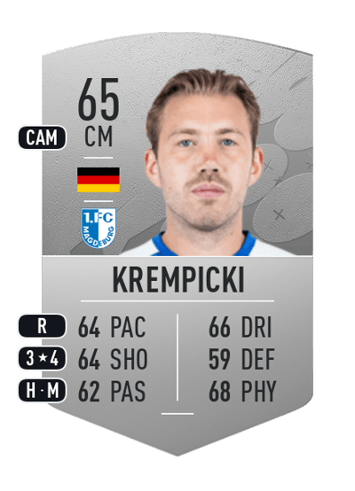 Connor Krempicki Common 65 OVR