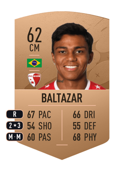Baltazar Common 62 OVR