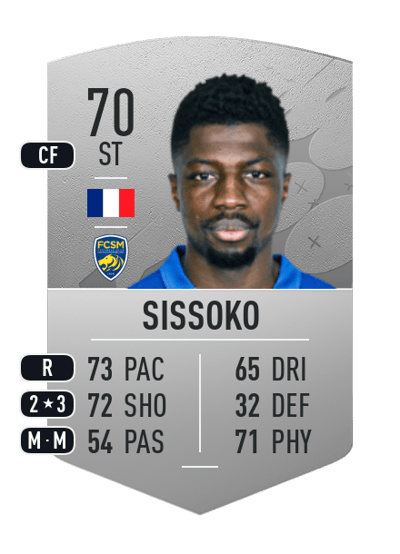 Ibrahim Sissoko Common 70 OVR