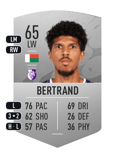 Dorian Bertrand Common 65 OVR