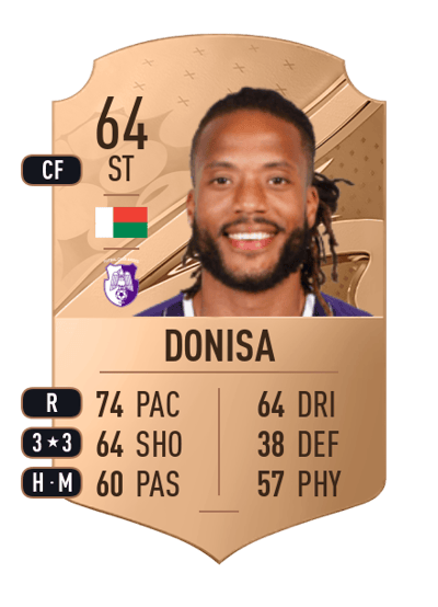 Julio Donisa Rare 64 OVR