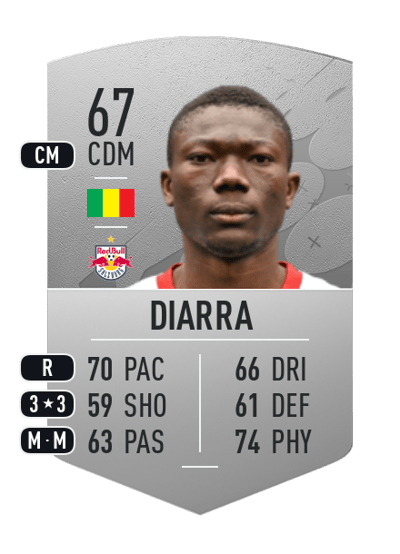 Youba Diarra Common 67 OVR