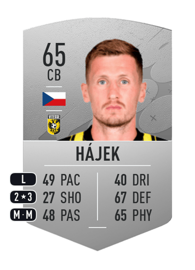 Tomáš Hájek Common 65 OVR