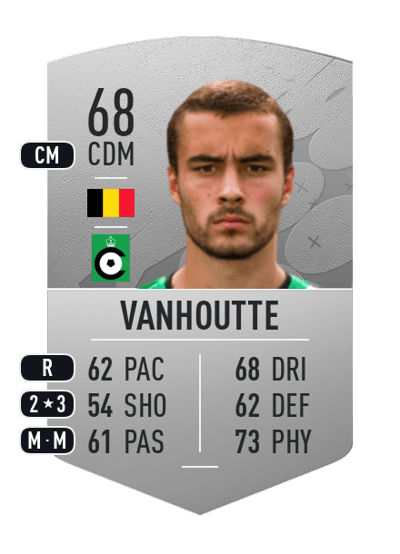 Charles Vanhoutte Common 68 OVR