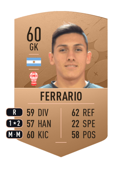 Rafael Ferrario Common 60 OVR